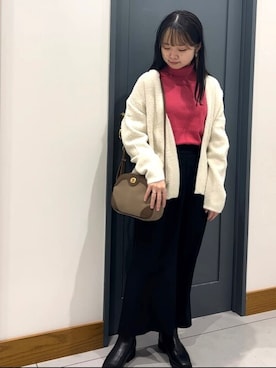 a.v.v本社スタッフさん（レディース・150cm）の冬コーディネート