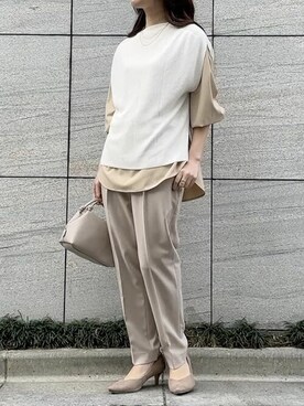 a.v.v本社スタッフさん(レディース・158cm)の春コーディネート