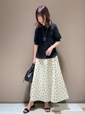 a.v.v本社スタッフさん（レディース・156cm）の春コーディネート