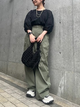 a.v.v本社スタッフさん(レディース・147cm)の夏コーディネート