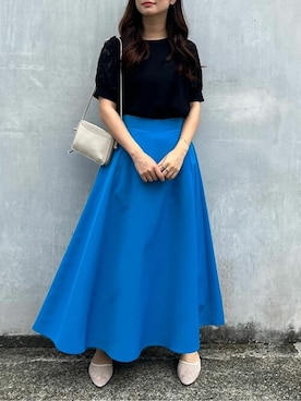 a.v.v本社スタッフさん（レディース・158cm）の夏コーディネート