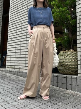 a.v.v本社スタッフさん(レディース・160cm)の夏コーディネート