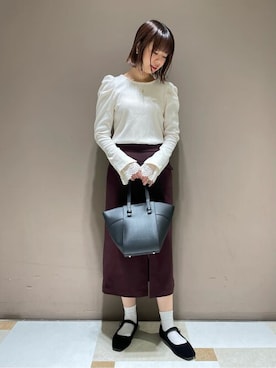 a.v.v本社スタッフさん(レディース・156cm)の夏コーディネート