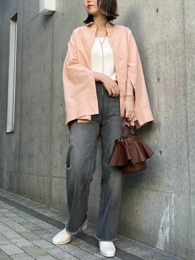 a.v.v本社スタッフさん（レディース・160cm）の秋コーディネート