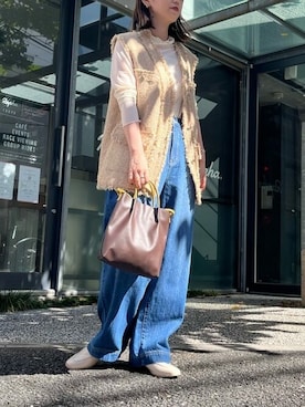 a.v.v本社スタッフさん(レディース・160cm)の秋コーディネート