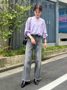 a.v.v本社スタッフさん（レディース・160cm）の秋コーディネート