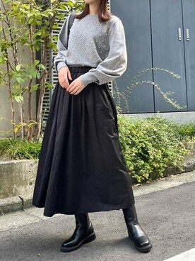 a.v.v本社スタッフさん（レディース・160cm）の秋コーディネート