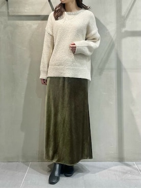 a.v.v本社スタッフさん(レディース・158cm)の秋コーディネート