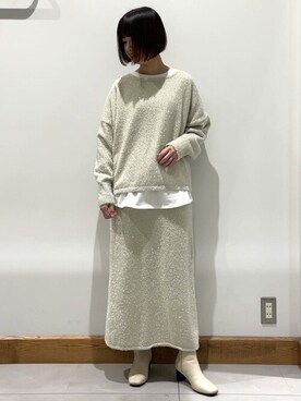 a.v.v本社スタッフさん(レディース・156cm)の冬コーディネート
