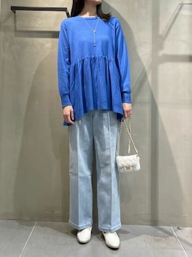 a.v.v本社スタッフさん(レディース・158cm)の冬コーディネート