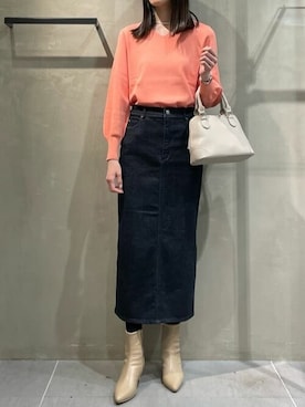 a.v.v本社スタッフさん(レディース・170cm)の冬コーディネート