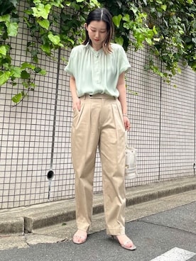 a.v.v本社スタッフさん（レディース・160cm）の春コーディネート