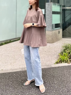 a.v.v本社スタッフさん（レディース・160cm）の春コーディネート