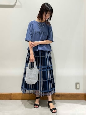 a.v.v本社スタッフさん(レディース・156cm)の春コーディネート