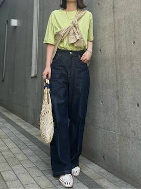 a.v.v本社スタッフさん（レディース・160cm）の夏コーディネート