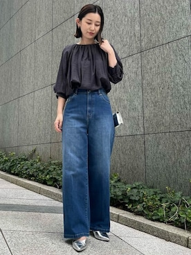 a.v.v本社スタッフさん（レディース・160cm）の秋コーディネート