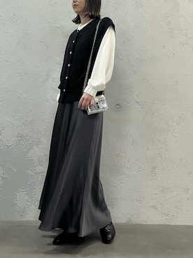 a.v.v本社スタッフさん（レディース・160cm）の秋コーディネート