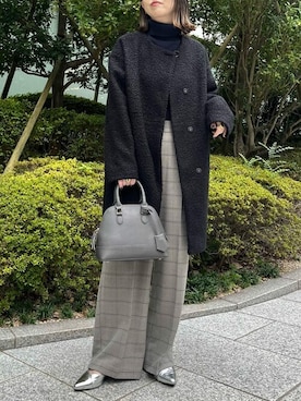 「a.v.v（アーヴェヴェ）のアイテム（ジャケット/アウター）」を使った、a.v.v本社スタッフさん（レディース・160cm）の秋コーディネート