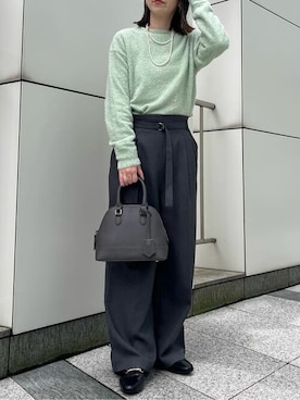 「a.v.v（アーヴェヴェ）のアイテム」を使った、a.v.v本社スタッフさん（レディース・160cm）の秋コーディネート