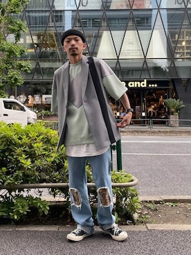 すぐるさん(メンズ・170cm)の夏コーディネート