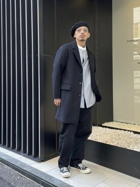 「UNITED TOKYO（ユナイテッドトウキョウ）のアイテム（その他アウター）」を使った、すぐるさん（メンズ・170cm）の秋コーディネート