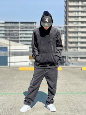 GUESS JAPANさん（メンズ・173cm）の春コーディネート