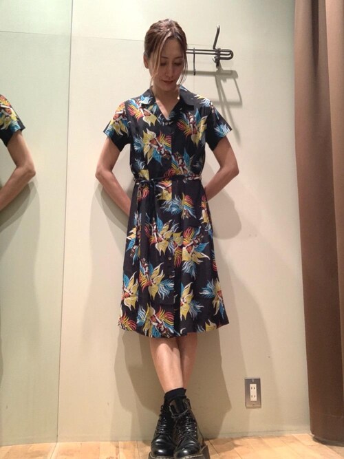 HYSTERIC GLAMOUR札幌ステラプレイス店kanaさんのワンピースを使った 