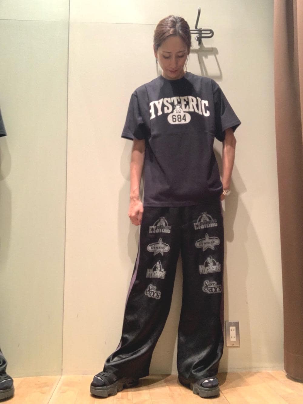 HYSTERIC GLAMOUR(ヒステリックグラマー)の「HYS LOGO LINE HYSTERIC GLAMOUR(ヒステリックグラマー)の「HYS LOGO LINE