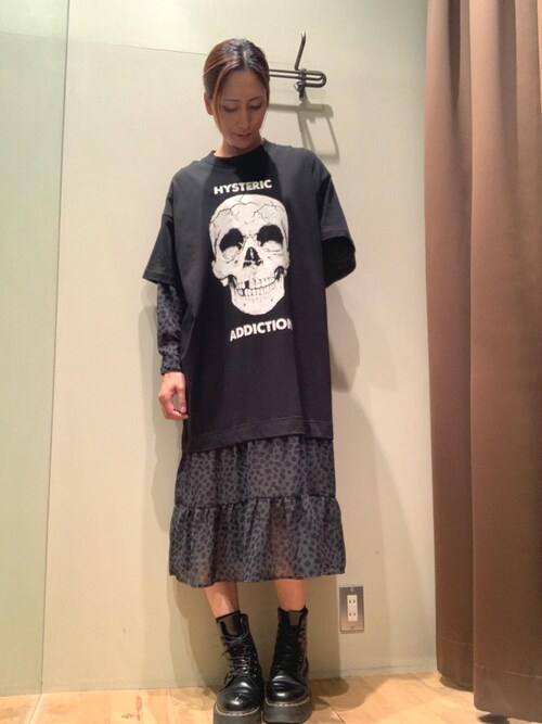 HYSTERIC GLAMOUR札幌ステラプレイス店kanaさんのワンピースを使った 