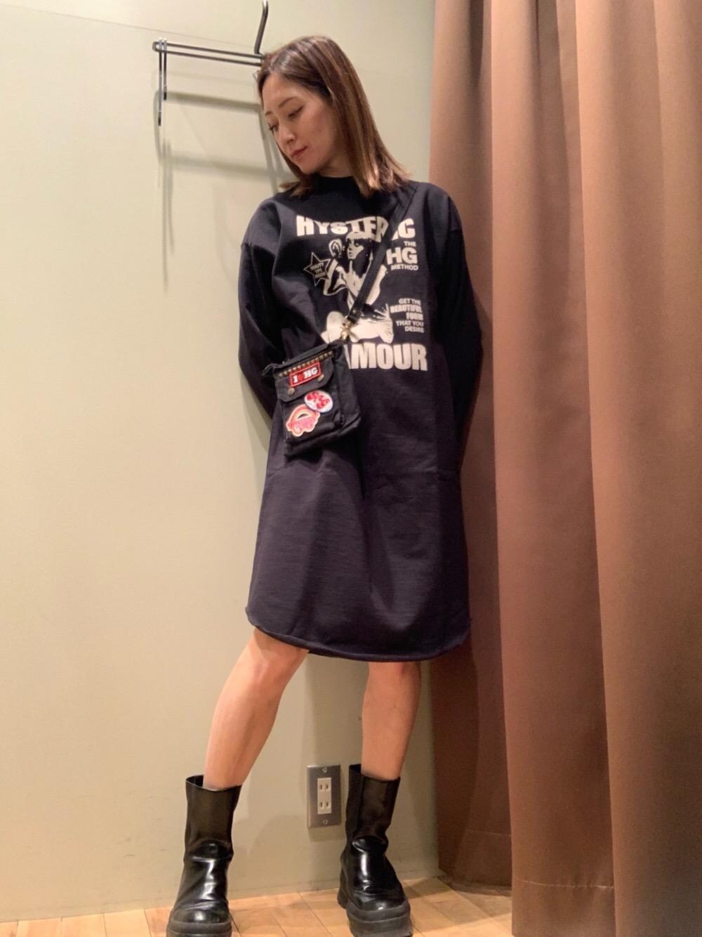 ヒステリックグラマー PATCH SCRATCH サコッシュ HYSTERIC GLAMOUR