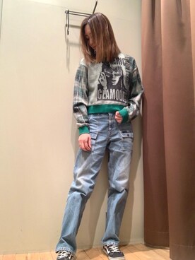 kanaさん（レディース・172cm）の冬コーディネート