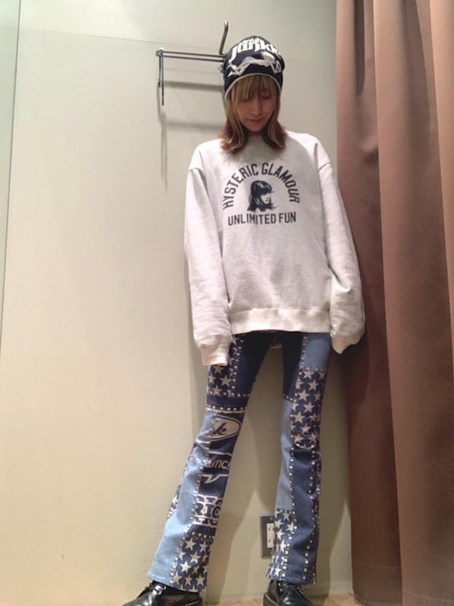 UNLIMITED FUN スウェット|HYSTERIC GLAMOUR MEN | HYSTERIC