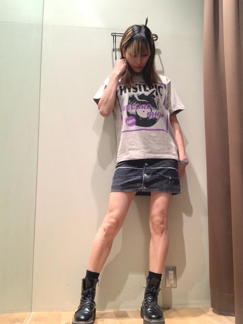Hysteric Glamour☆ミニスカート☆ヒステリックグラマー SHIORIのSTYLING | HYSTERIC GLAMOUR MEN | 155cm | HYSTERIC