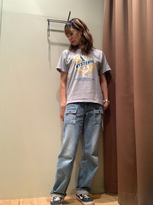 HYSTERIC GLAMOUR ヒステリックグラマー　ブッシュデニムパンツ 101733_db01.jpg?20250718103839