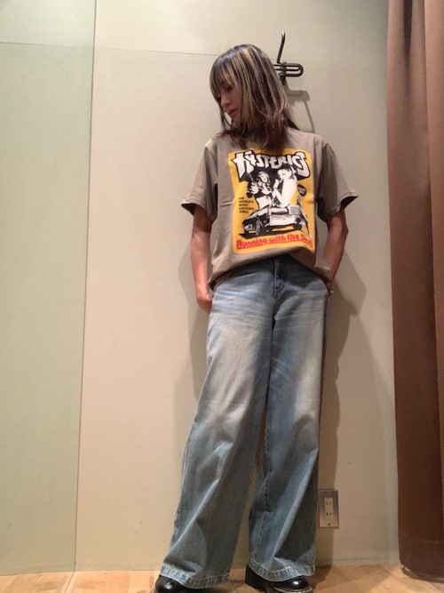 hysteric glomour tシャツ　ヒステリックグラマー HYSTERIC MOVIE Tシャツ（Tシャツ/カットソー）｜HYSTERIC