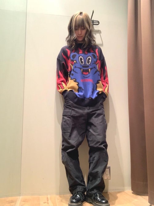 90's HYSTERIC GLAMOUR  ワッペン カーゴ パンツy2k 6ポケットカーゴパンツ（カーゴパンツ）｜HYSTERIC GLAMOUR