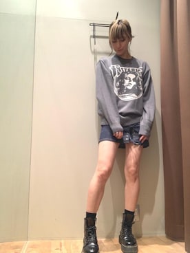「アイテム（スカート）」を使った、kanaさん（レディース・172cm）の夏コーディネート