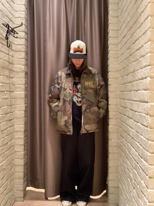 BAD ASS FIRE LOGO メッシュキャップ（キャップ）｜HYSTERIC GLAMOUR