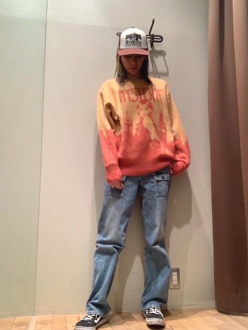 GUITAR GIRL メッシュキャップ（キャップ）｜HYSTERIC GLAMOUR