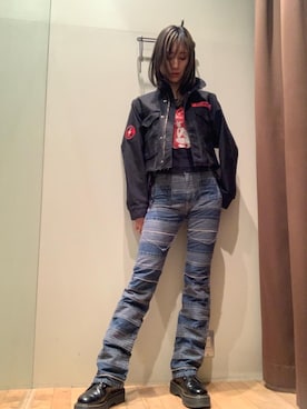 kanaさん（レディース・172cm）の冬コーディネート