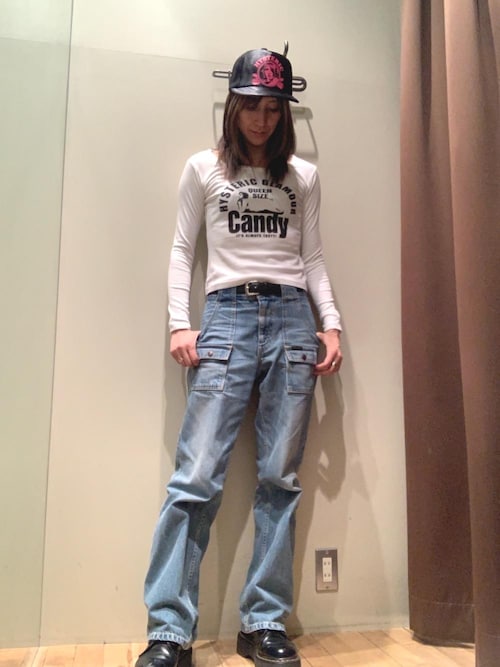 HYSTERIC GLAMOUR（ヒステリックグラマー） tシャツ QUEEN SIZE CANDY