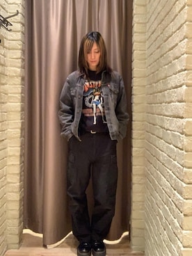 kanaさん（レディース・172cm）の冬コーディネート