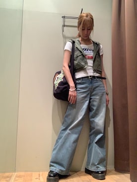 kanaさん（レディース・172cm）の春コーディネート