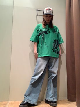 kanaさん（レディース・172cm）の春コーディネート