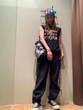 kanaさん（レディース・172cm）の夏コーディネート