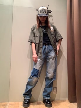 kanaさん（レディース・172cm）の夏コーディネート