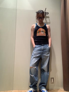 kanaさん（レディース・172cm）の夏コーディネート