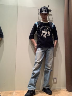 kanaさん（レディース・172cm）の夏コーディネート