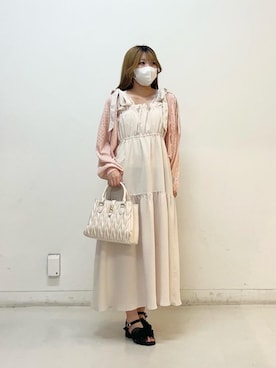ふうかさん（レディース・156cm）の夏コーディネート