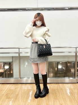 ふうかさん(レディース・156cm)の秋コーディネート